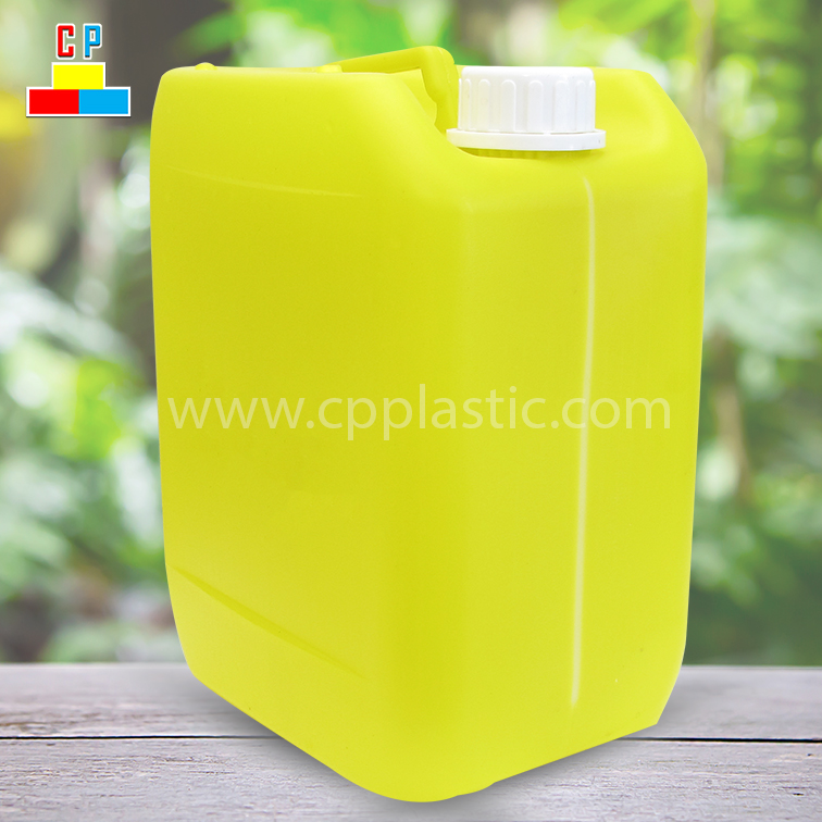 5-Liter HDPE Square Plastic Jug